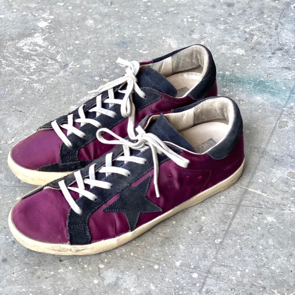 $130 - Golden Goose Superstar Sneakers